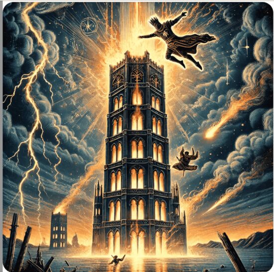 La Torre en el Tarot simbologia torre tarot