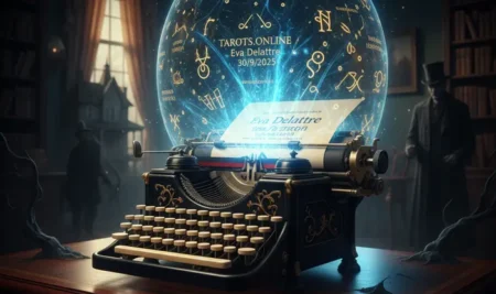 Stephen King: Revela el Oculto simbolismo esotérico en sus películas Ilustración de una persona con un tercer ojo brillante, representando los temas esotéricos de Stephen King.