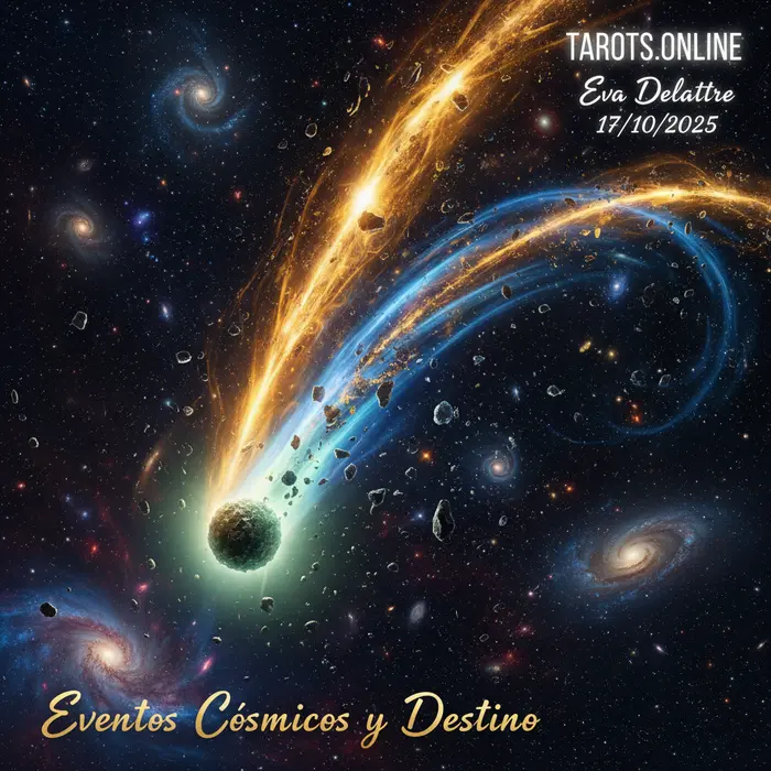 El viento solar desgarra la cola del cometa Lemmon: su mensaje espiritual El cometa Lemmon siendo impactado por el viento solar, ilustrando su mensaje espiritual.