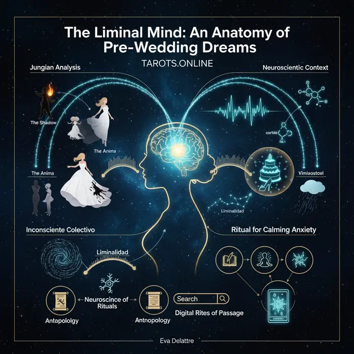 Guía definitiva para interpretar sueños pre-boda Infografía detallada sobre el significado de los sueños pre-boda y cómo calmar la ansiedad, con fecha del 5/9/2025.