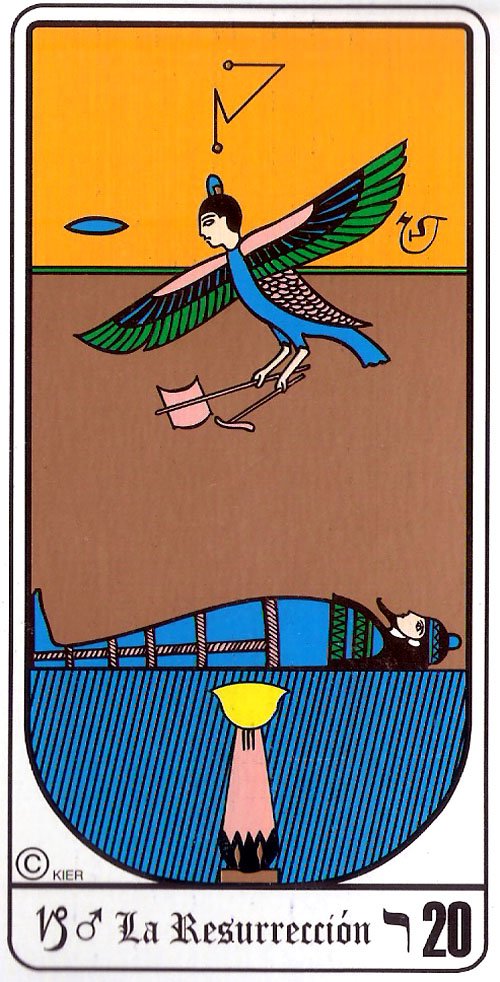 La Resurrección en el Tarot Egipcio