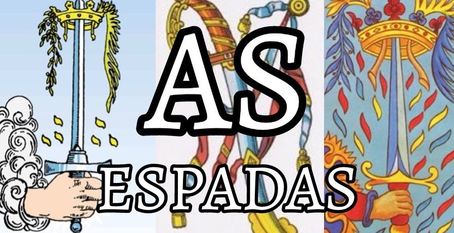 Representaciones del As de Copas según las barajas de Rider Waite, la Baraja Española y el Tarot de Marsella respectivamente.