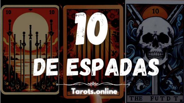 10 de espadas tarot significado