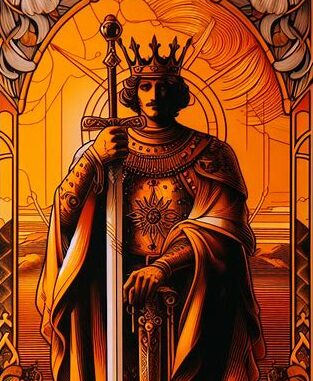 rey de espadas dinero