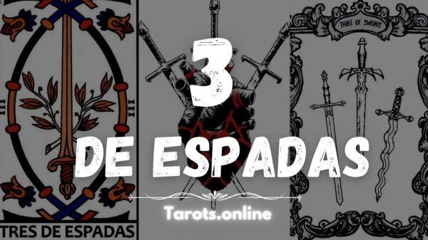 tres de espadas tarot significado