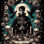 el papa en el tarot negro