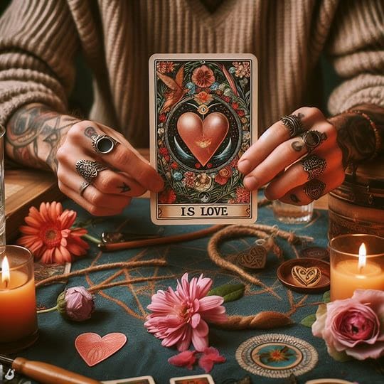 tarot floral
