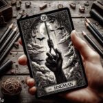 el colgado tarot medieval