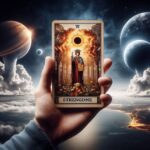 fuerza tarot negro