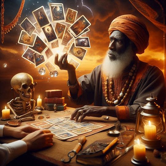 tirada de cartas africanas gratis