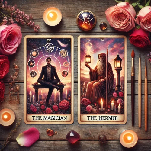 El Mago y El Ermitaño amor significado