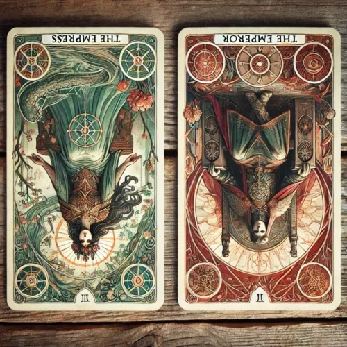 el emperador y la emperatriz invertida tarot