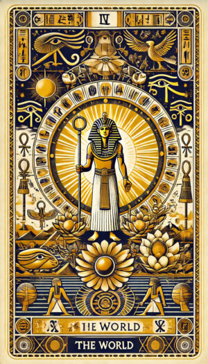 el mundo tarot egipcio