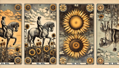 el sol tarot egipcio