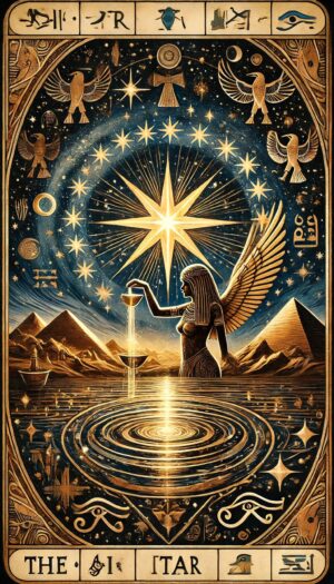 la estrella tarot egipcio