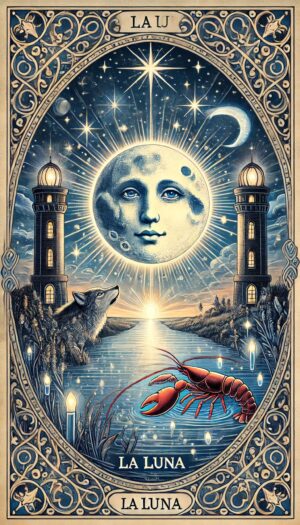 simbologia la luna tarot