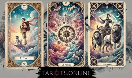El Significado de El Loco, El Carro y La Rueda de la Fortuna