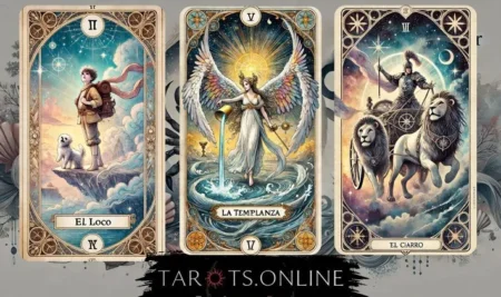 El Significado de El Loco, El Carro y La Templanza