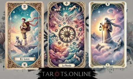 El Significado de El Loco, El Ermitaño y La Rueda de la Fortuna