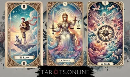 El Significado de El Loco, La Justicia y La Rueda de la Fortuna