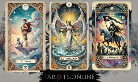 El Significado de El Loco, La Muerte y La Templanza