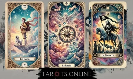 El Significado de El Loco, La Rueda y La Muerte