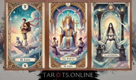 el loco la sacerdotisa y el papa