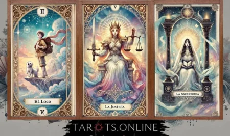 El Significado de El Loco, La Sacerdotisa y La Justicia