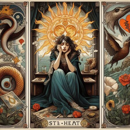 Penas y Disgustos tarot frances