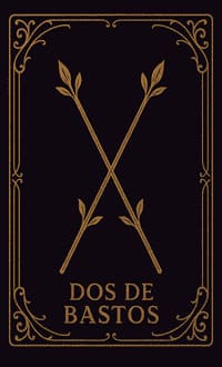 2 de bastos icono