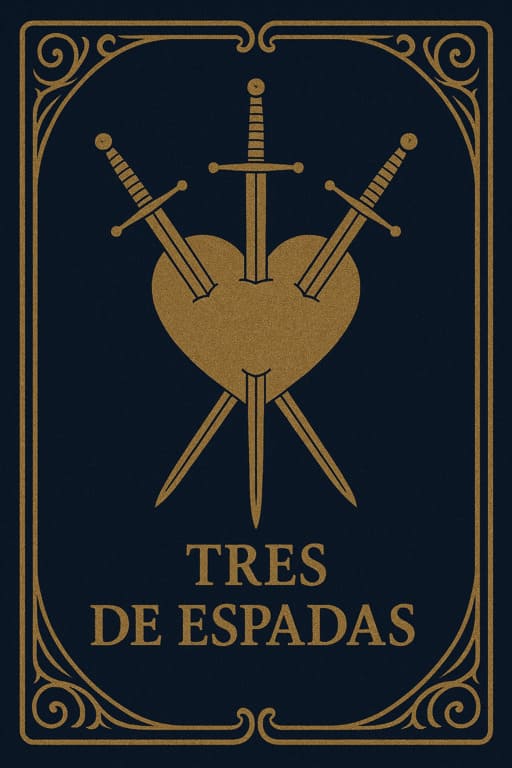Tres de Espadas significado