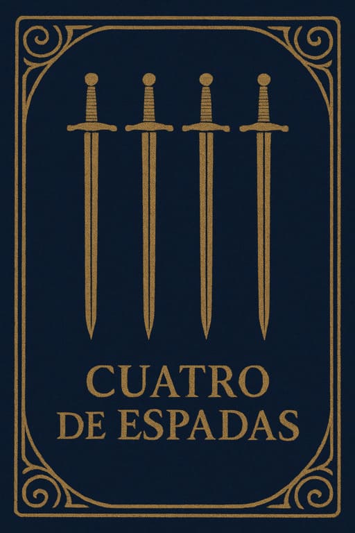 Cuatro de Espadas significado