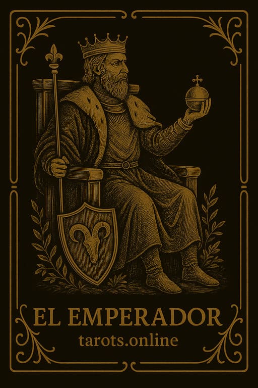 Carta del Tarot - El Emperador