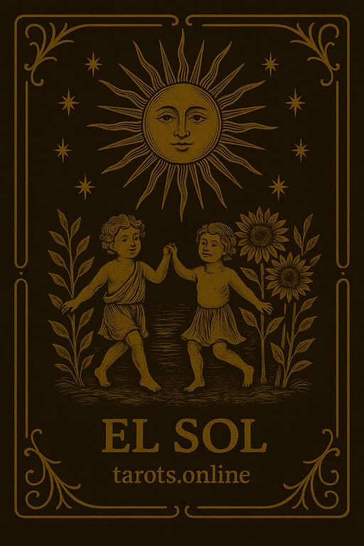 Carta del Tarot - El Sol