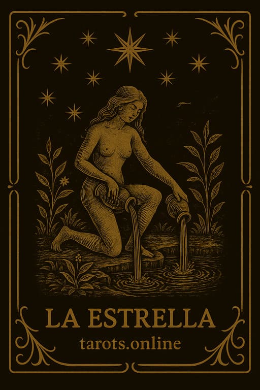 Carta del Tarot - La Estrella