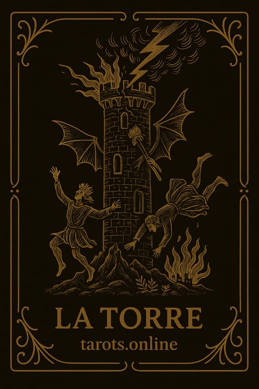 Carta del Tarot - La Torre