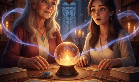 Mariska Hargitay en una encrucijada profesional, eligiendo entre la comedia y un nuevo camino iluminado por una profecía.