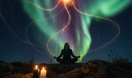 El Sol con un agujero coronal oscuro, un evento astronómico con profundo significado espiritual.