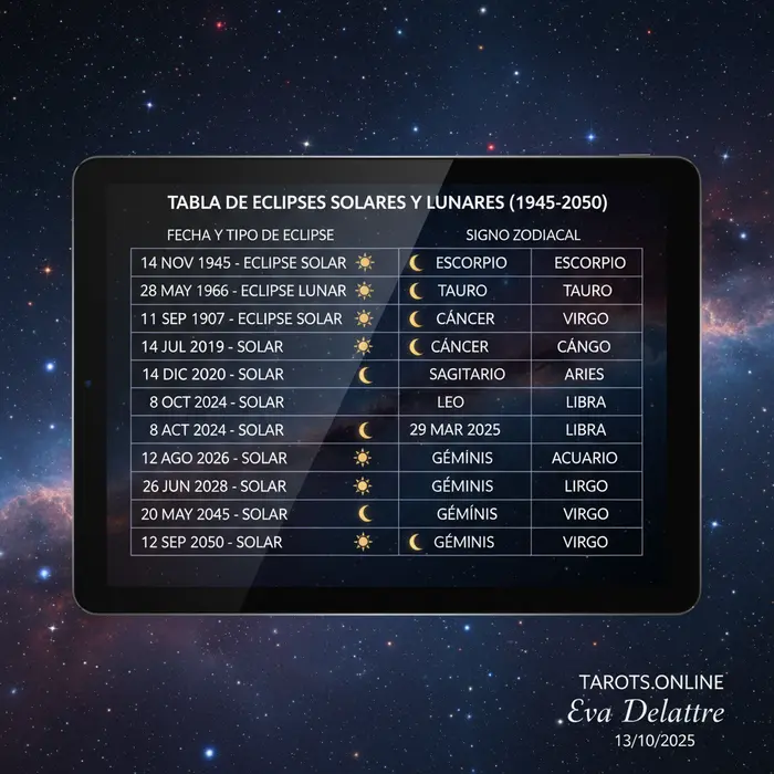 Ilustración de un pilar de datos cósmicos representando la tabla de eclipses de Susan Miller como contenido fundamental.