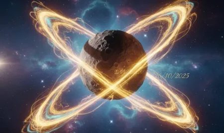 Ilustración del arquetipo de Quirón, el 'Sanador Herido', mostrando la transformación de sus fisuras en luz.